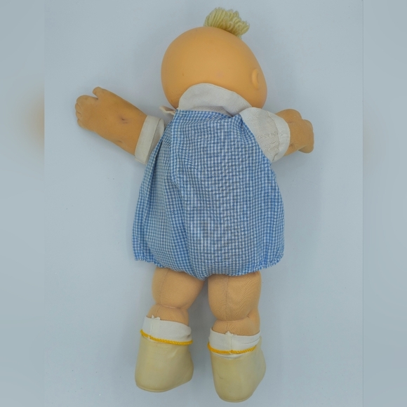 Vintage 1985 Cabbage Patch Kids Preemie Boy Blonde Hair Brown Eyes Baby Doll - Picture 5 of 16